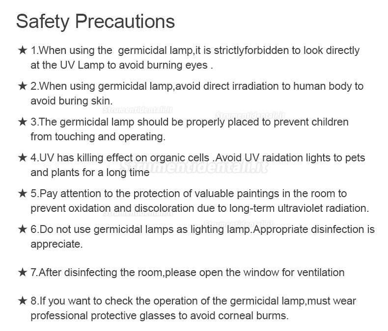 Lampada Antibatterica Uvc Tasso Antibatterico 99% Portatile Disinfettante Luce Lampada Germicida Ultravioletta 