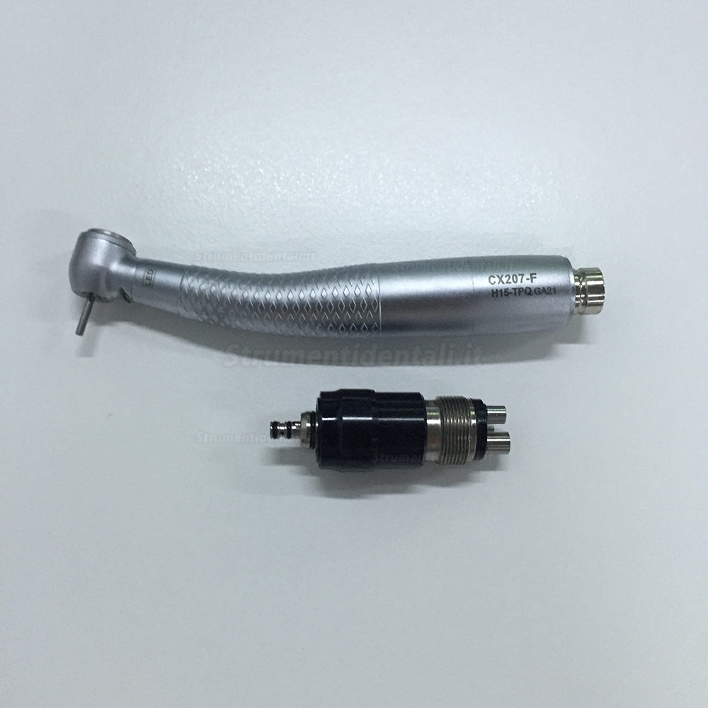 YUSENDENT® H15-TPQ Turbina Dentista a LED auto-alimentato (Testa Torcente)