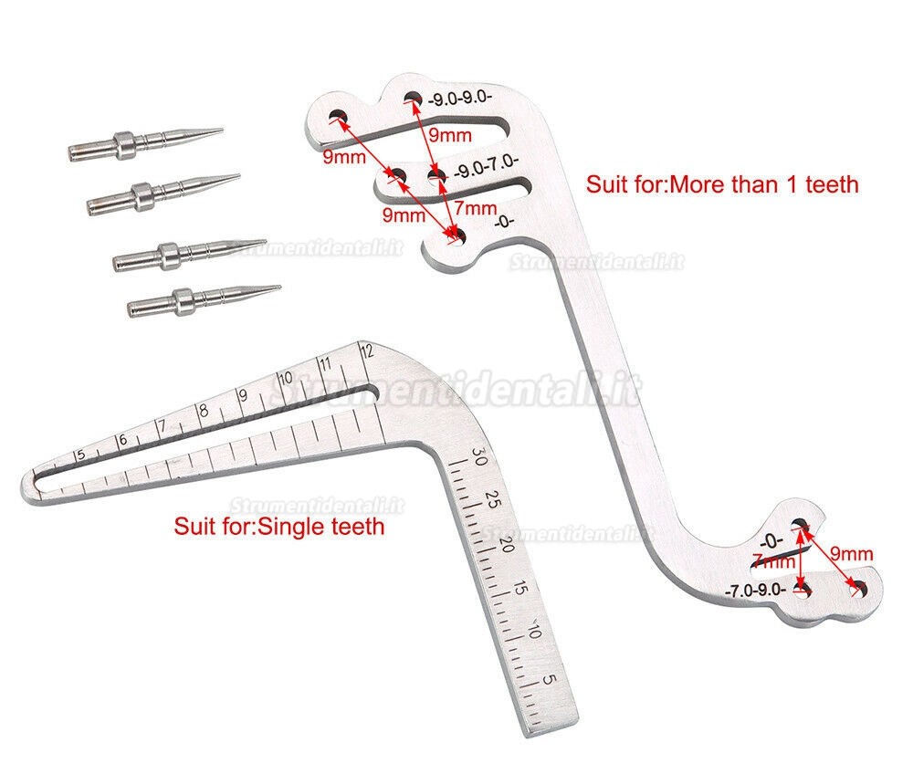 Calibro flessibile per impianto (Strumento per guida di perforazione ​chirurgica L&S)