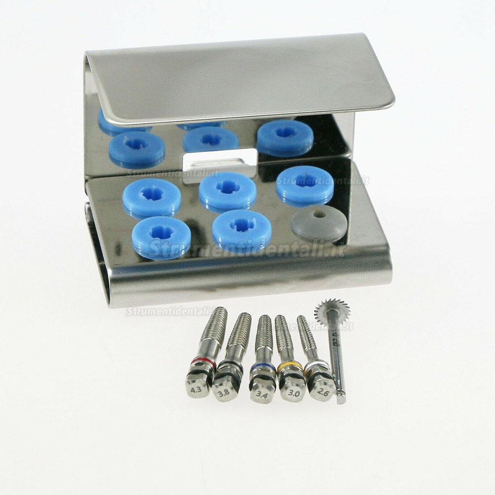 Viti per espansore osseo chirurgico per impianto dentale Kit di strumenti per sega per espansione ossea