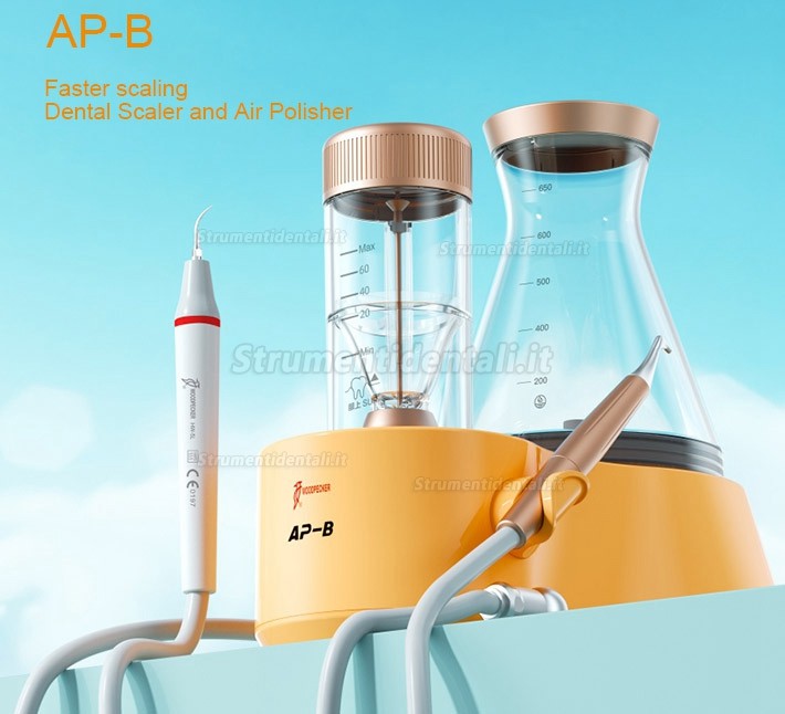 Woodpecker AP-B Sbiancatore air prophy (sopragengivale + subgengivale) + Ablatore ad ultrasuoni