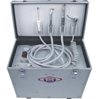 Best® BD-402 Riunito odontoiatrico portatile con compressore d'aria + sistema di aspirazione + siringa triplex