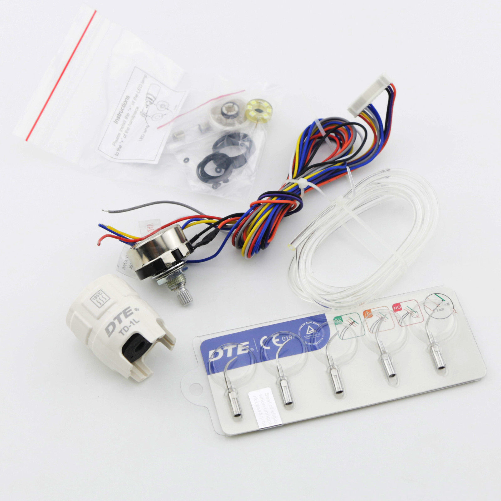 Woodpecker DTE V2 LED Piezo Ultrasonico del Ablatore Originale per Sedia Dentaria