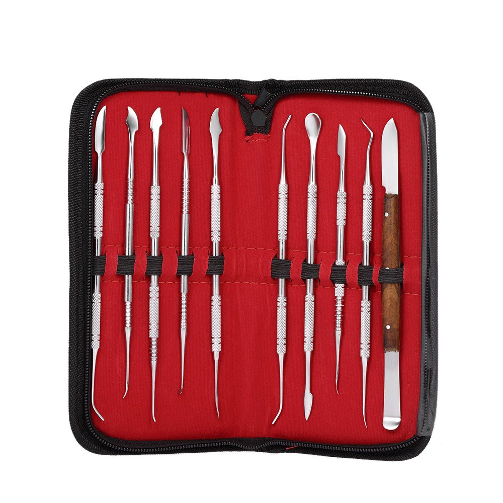 10Pcs Wax Carving Strumento Set Strumento Dentale Kit Versatile Attrezzature Di Laboratorio