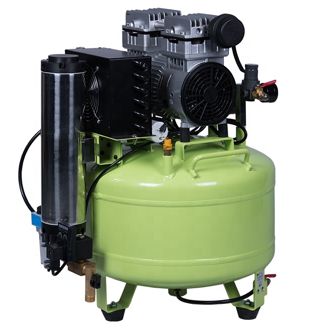 Greeloy® GA-81XY 40 litri compressore medicale con essiccatore e armadio silenzioso