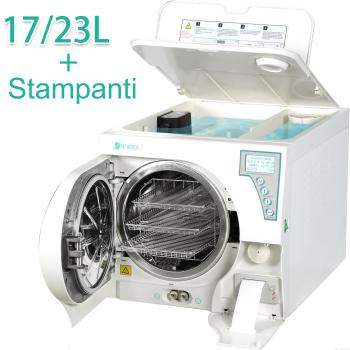 P&T®BTD17/23 Autoclave Classe B con Stampanti 17/23L