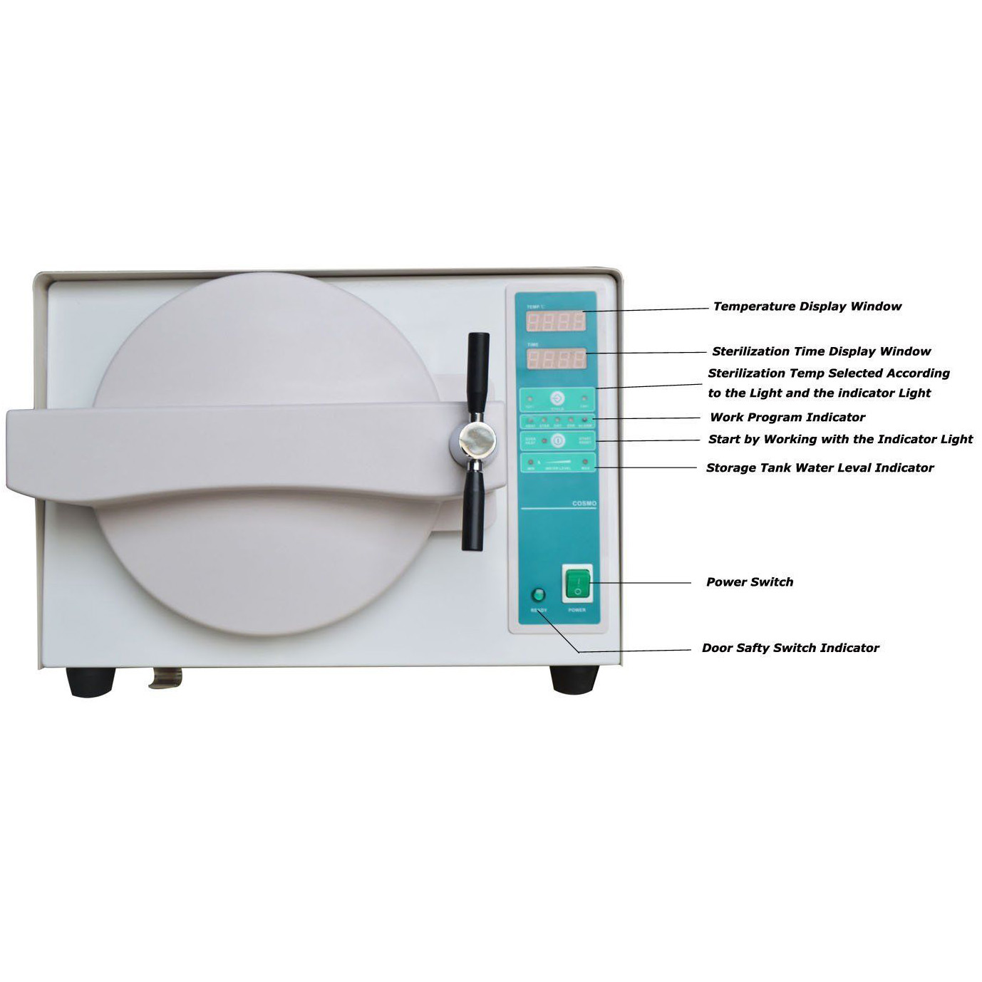 18L acciaio INOX automatica autoclave sterilizzazione