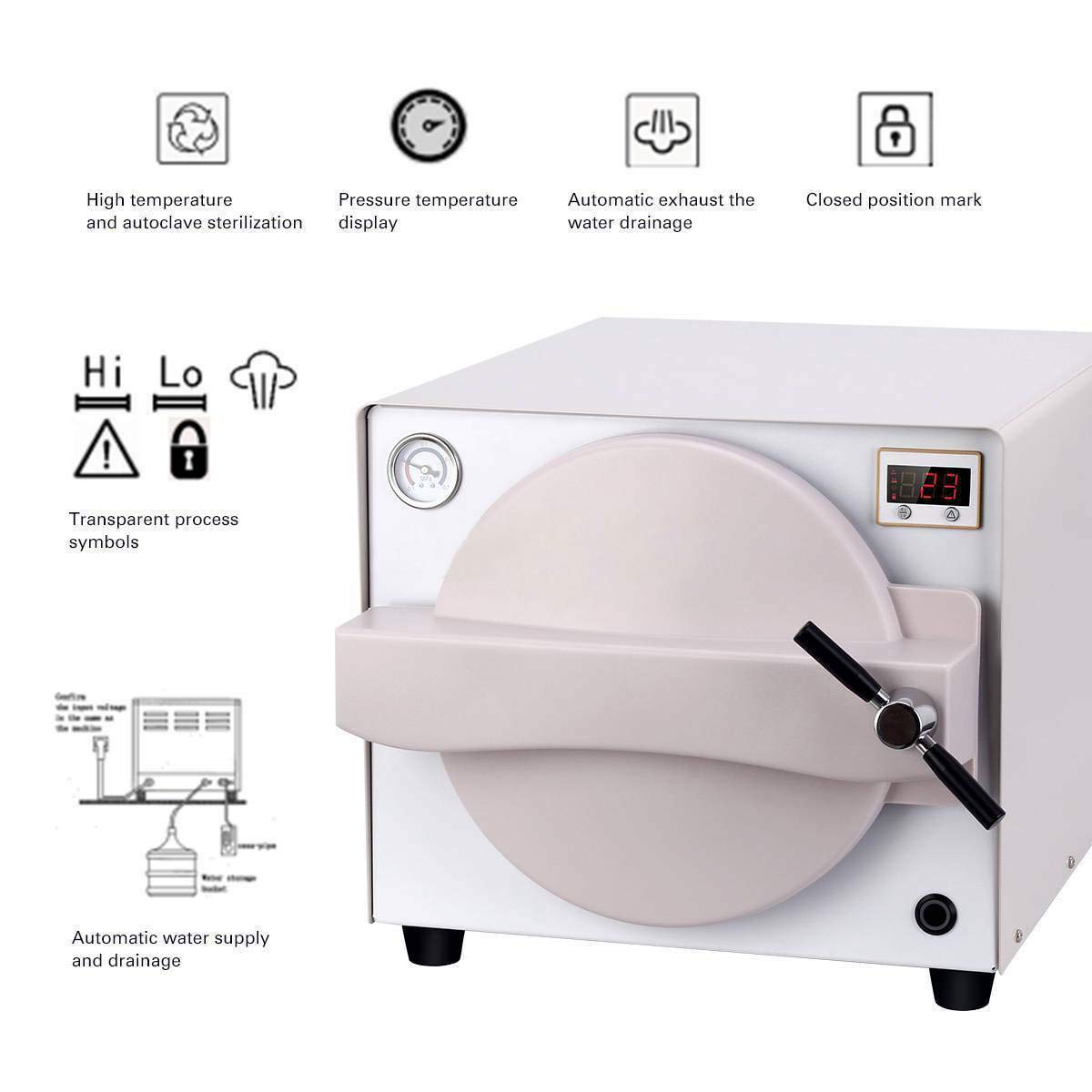 BEST TR250 Sterilizzazione Autoclaves Dentista/Laboratorio Classe N