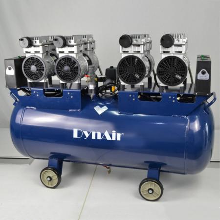 DYNAMIC® DA7004 Compressore ultra-silenzioso senza olio 100 litri