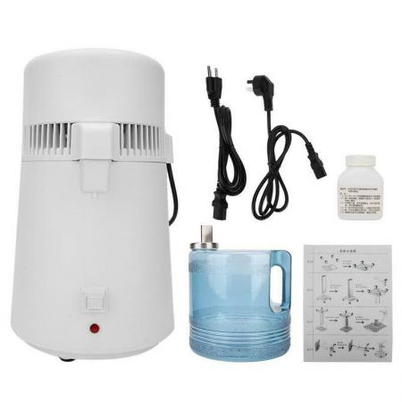 Distillatore d'Acqua Elettrico 750W 4L Distillatore Dentale per Odontoiatri  e Dentisti 