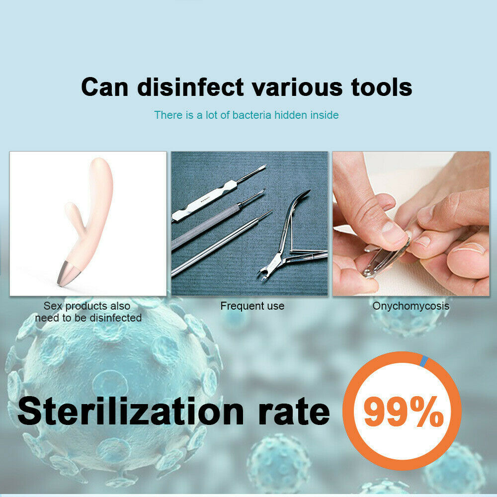 Sterilizzatore UV professionale germicida e battericida tavolo ultravioletto disinfettante scatola per manicure per salone di bellezza e parrucchiere