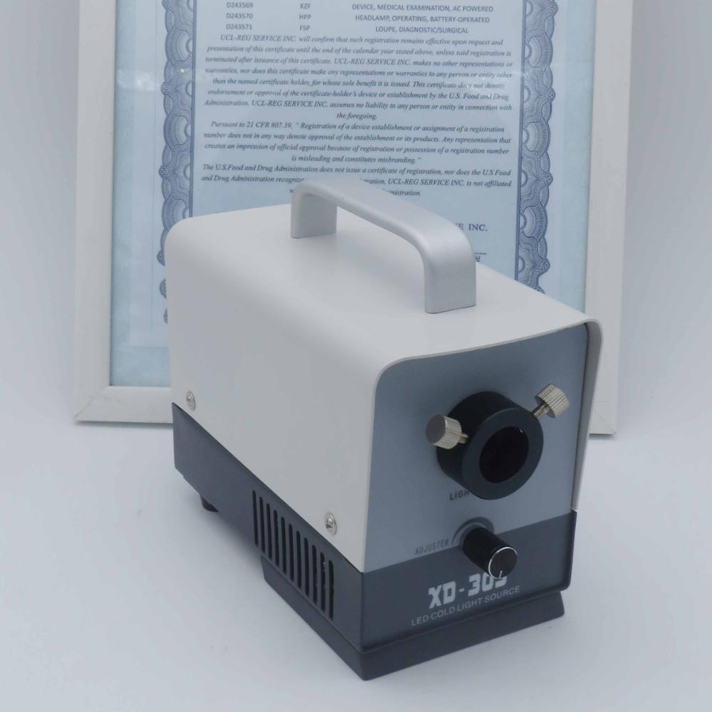 KWS XD-303-20W 20W LED portatile sorgente di luce fredda per dentale e medico