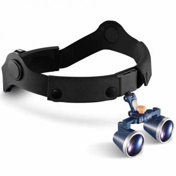 KWS FD-503G-1 occhiali binoculari 2.5X per chirurgia ENT e odontoiatria (distanza interpupillare regolabile)