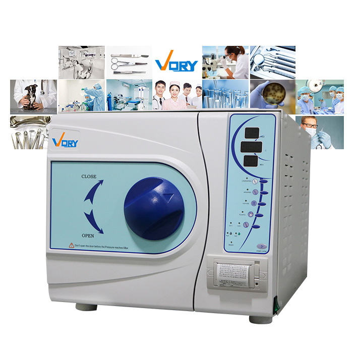 VORY VORY-II 12L-23L Autoclave a Vapore Vuoto Dentale Sterilizzatore+ Stampante