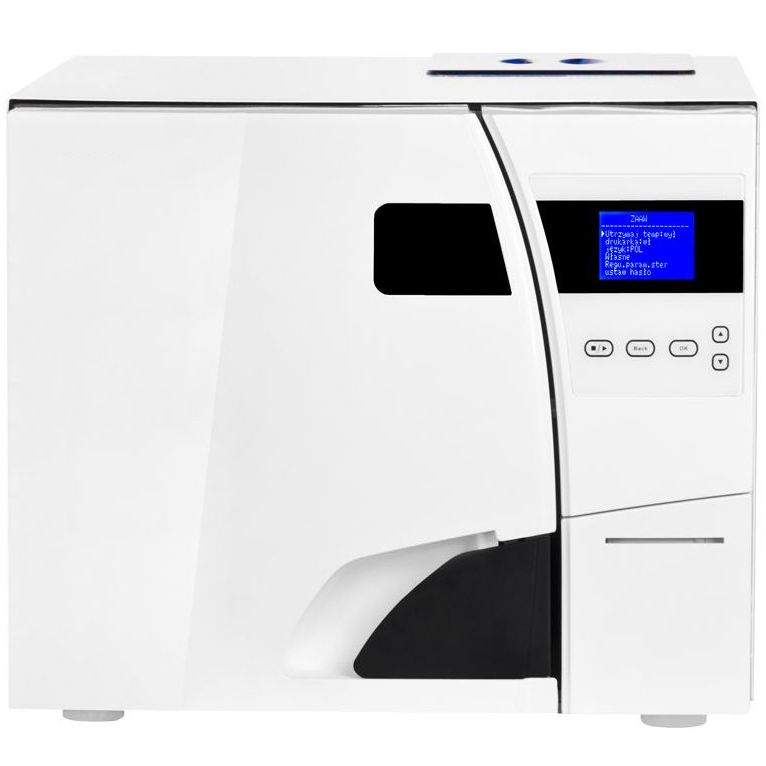 LAFOMED Autoclave per essiccazione sottovuoto da 23 litri Classe B con stampante