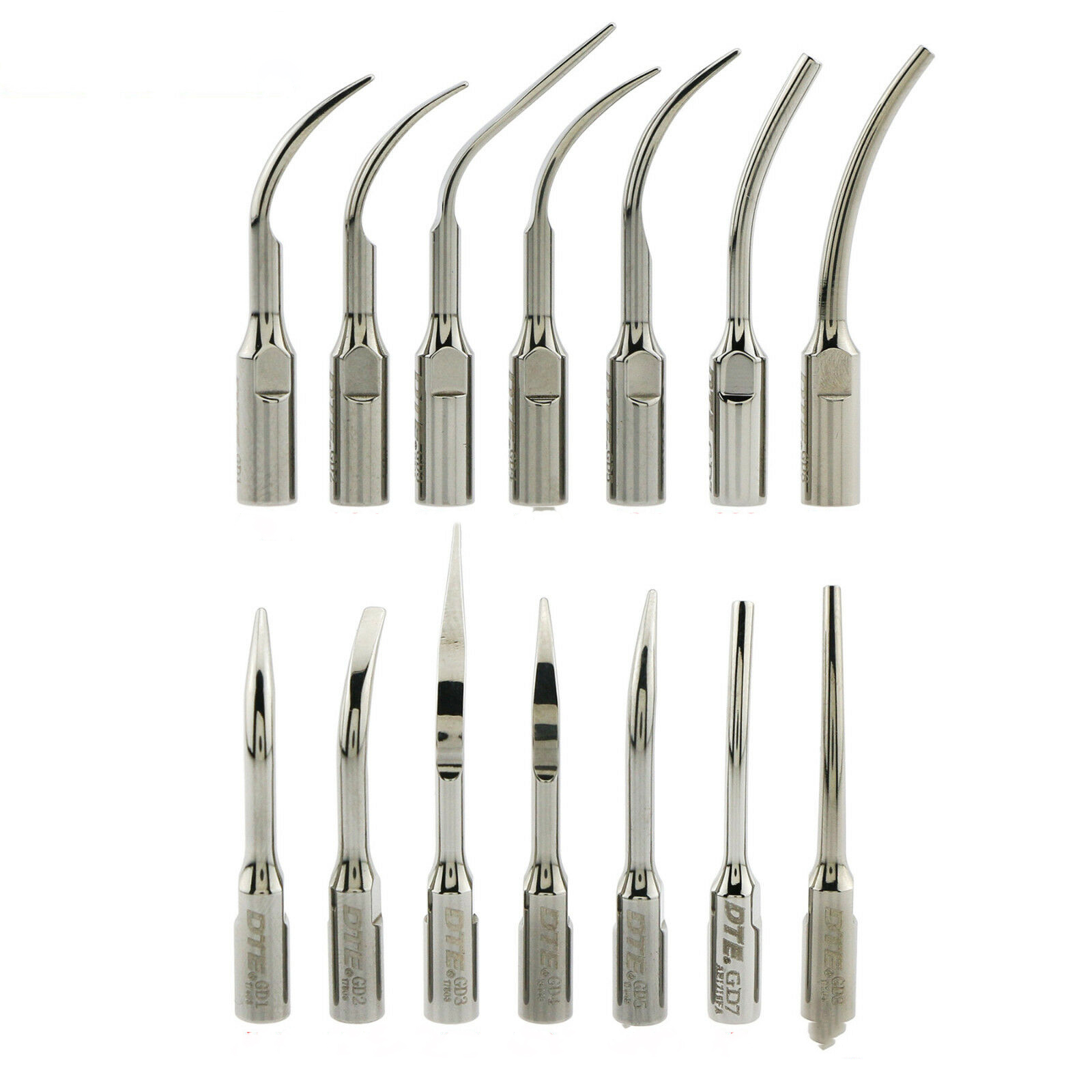 10 Pezzi Woodpecker DTE Dentale Scaling Sopragengivale Punte per Ablatore Compatibile NSK SATELEC