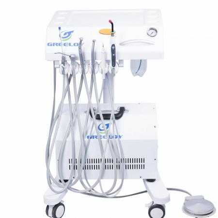 GREELOY® GU-P302 Portastrumenti per unità odontoiatriche + GU-P300 compressore d'aria
