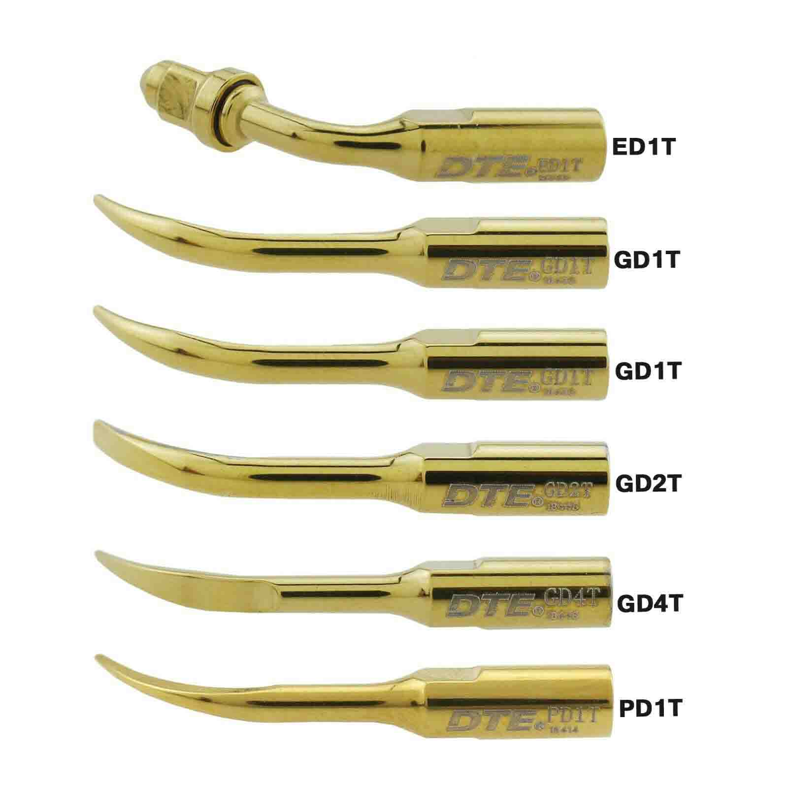 5Pz Woodpecker DTE Inserti piezo /punte per ablatore ultrasuoni GD1T GD2T PD1T ED1T compatibile Satelec / NSK