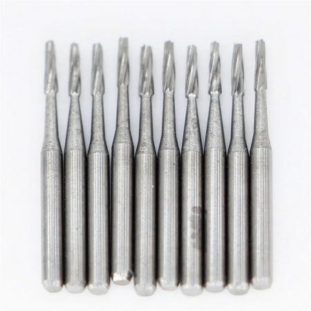 50 Pezzi frese in metallo duro dentale FG168 / 169/170/171/172 / 169L / 170L / 171L per turbina dentista