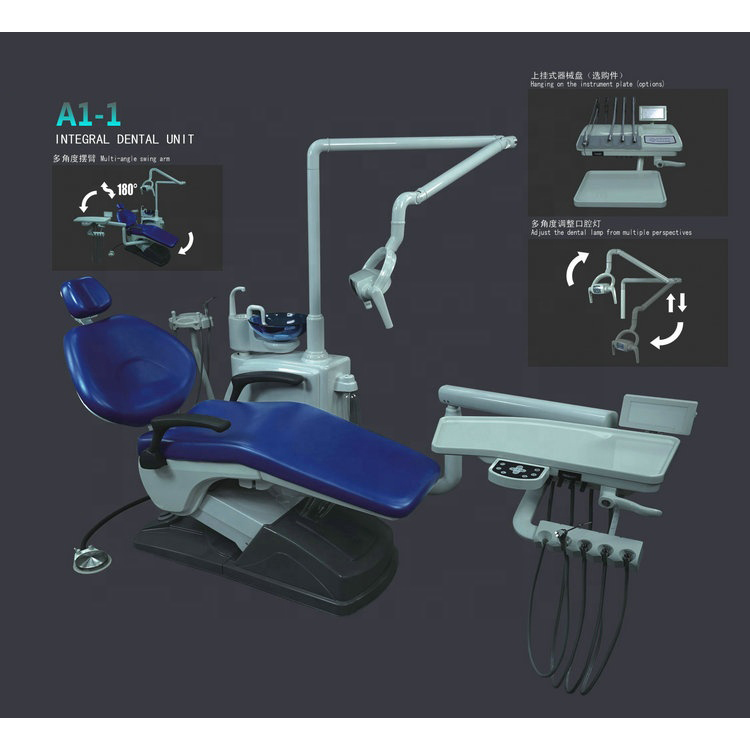 TJ TJ 2688 A1-1 Poltrona dentista integrante (Cuoio DELL'UNITÀ di elaborazione, controllato dal computer)