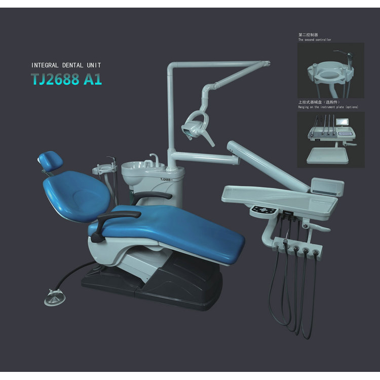 TJ TJ2688 A1 Poltrona dentista riunito odontoiatrico completa con lampada sensore