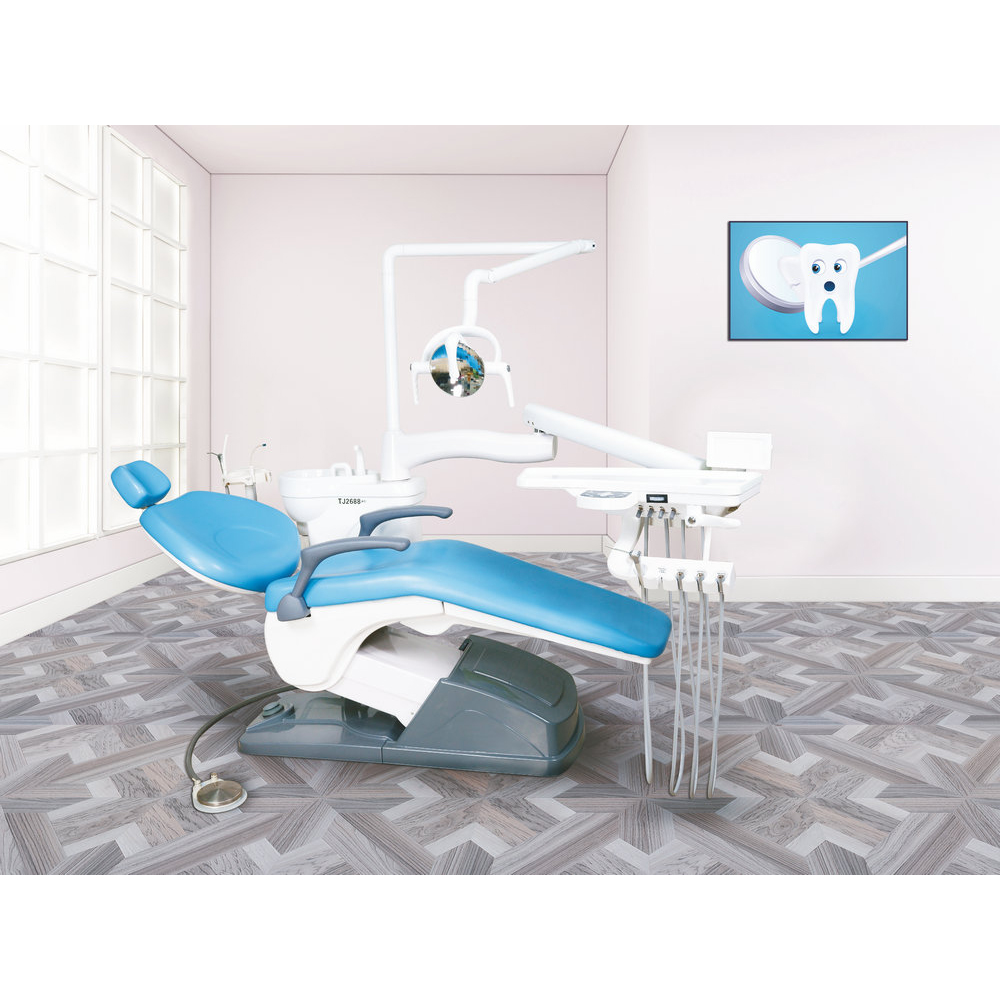 TJ TJ2688 A1 Poltrona dentista riunito odontoiatrico completa con lampada sensore
