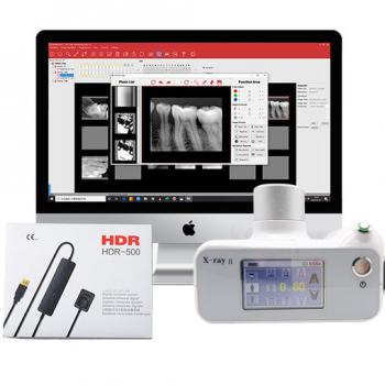 Dentale Radiografia Endorale Portatile II  + Handy HDR 500/600 Dentale Sensori Endorali