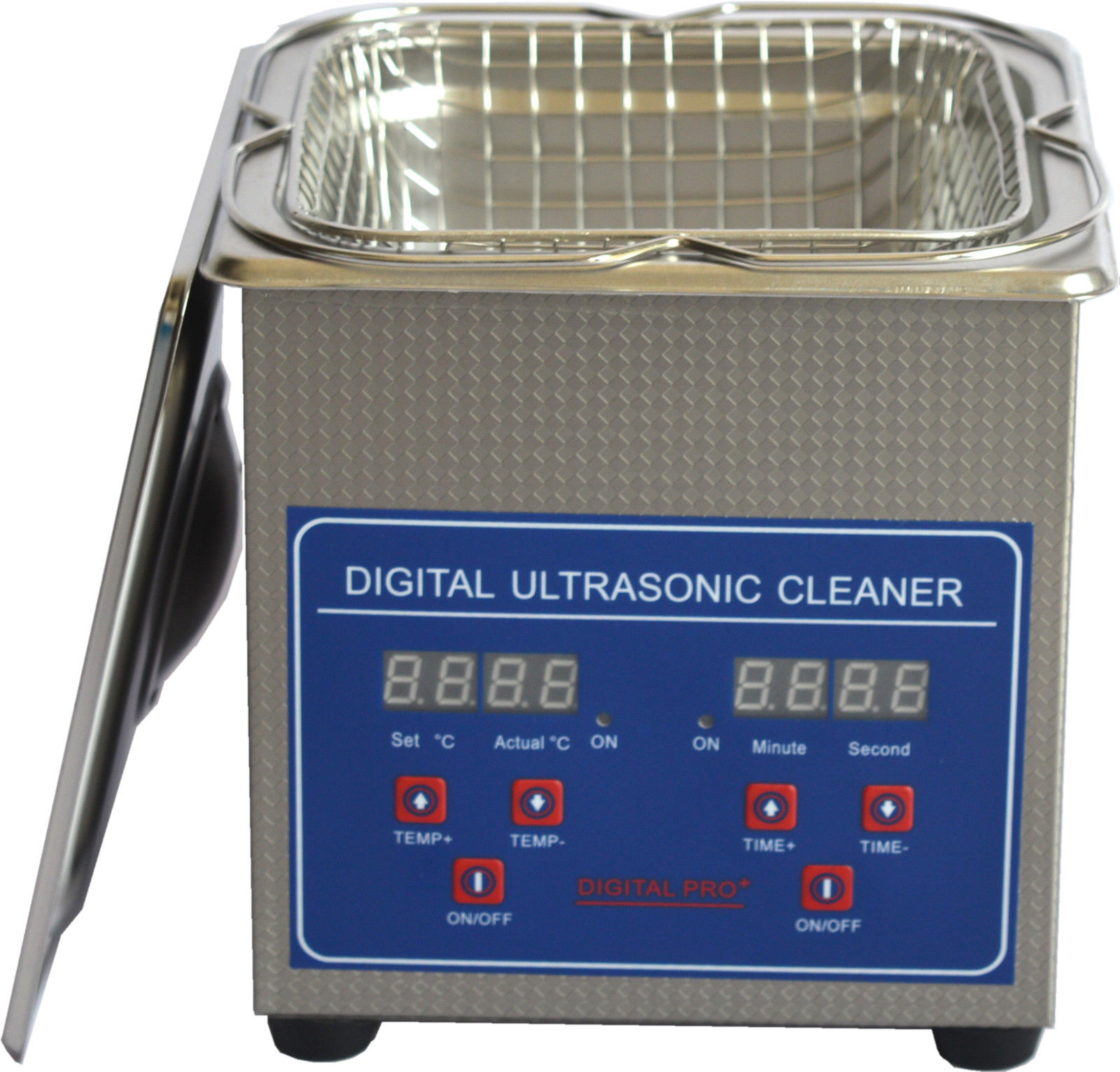 1.3L mini pulitore ultrasuoni acciaio inossidabile JPS-08A (controllo digitale)