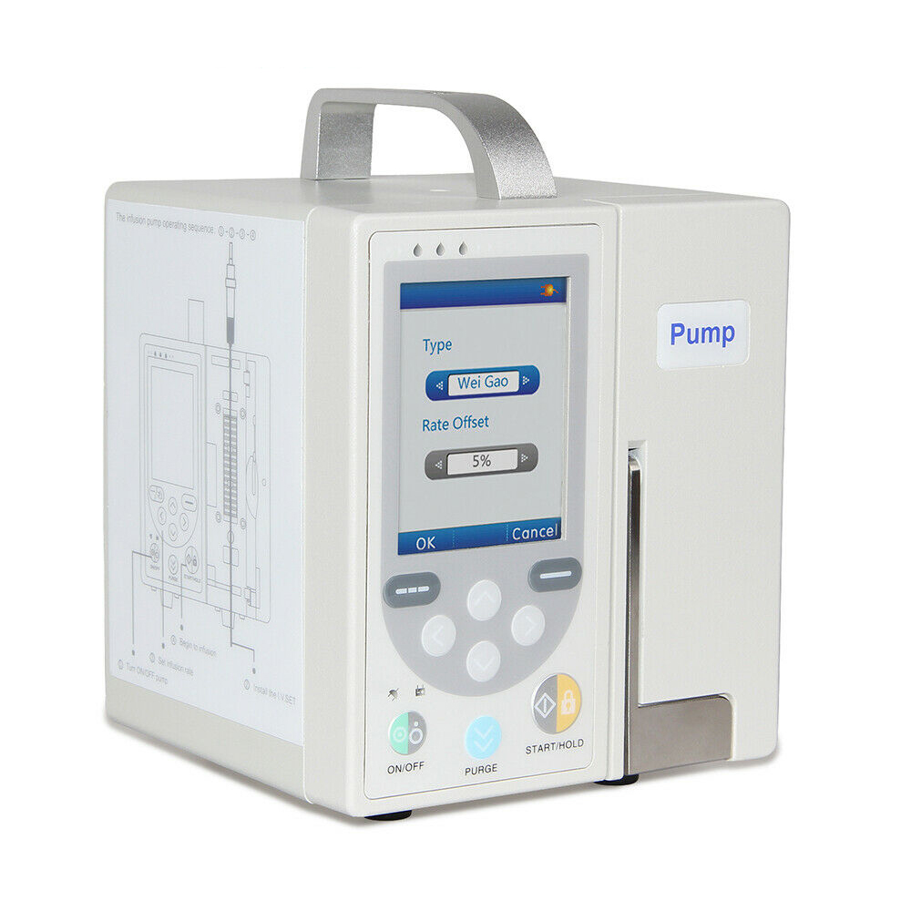 CONTEC SP750 Pompa di infusione volumetrica pompa a siringa per controllo fluido IV, allarme, LCD