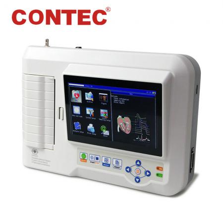 COMTEC® ECG-600G monitore elettrocardiografo numérique 3/6 canali