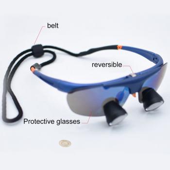 KWS 2.0X /2.3X TTL occhiali binoculari ingranditori per dentisti e ORL (personalizza privata)