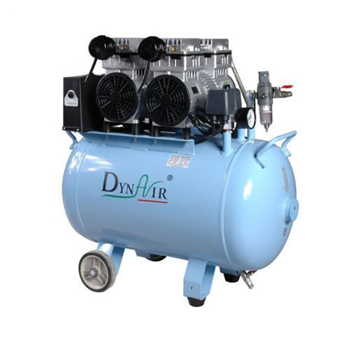 Dynamic® DA7002 50 litri compressore ultra-silenzioso senza olio 800w