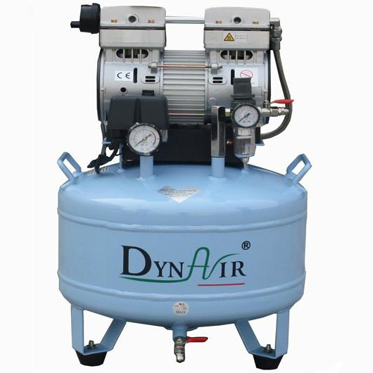 DYNAIR®DA7001 30 litri compressore odontoiatrico ultra-silenzioso senza olio