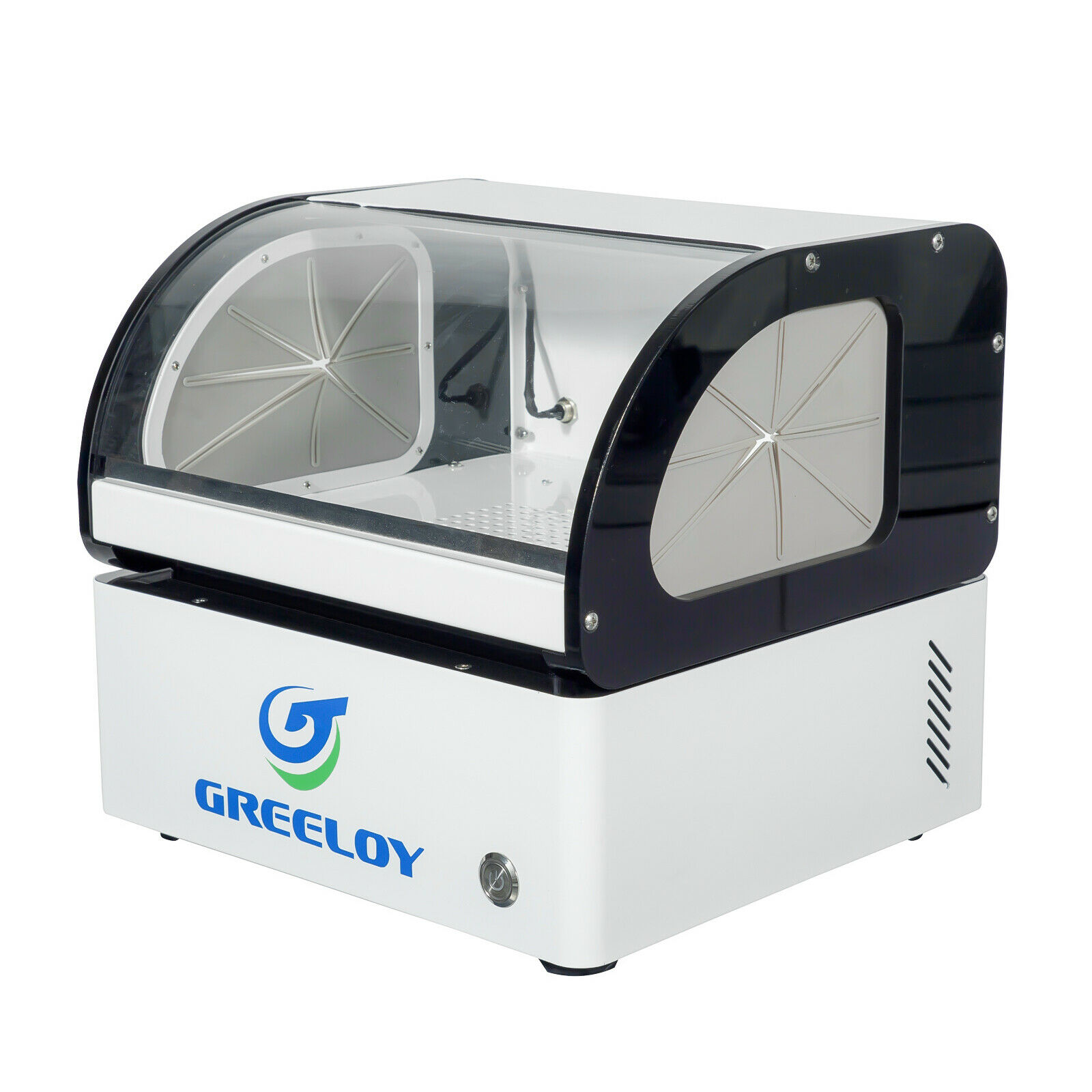 Greeloy 60W Aspiratore da banco per laboratorio con filtro e luce a led