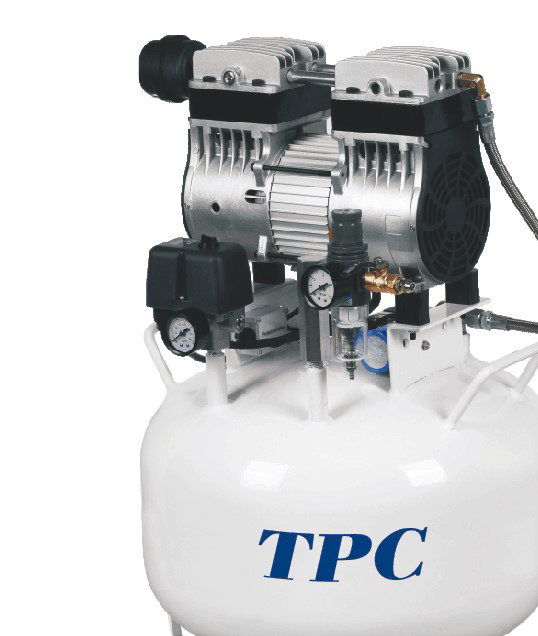 TPC DC701/702/703/704 compressore senza olio odontoiatrico 32-120L