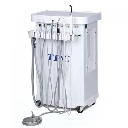 TPC MC3600 portastrumenti per unità odontoiatriche con compressore d'aria senza olio incorporato