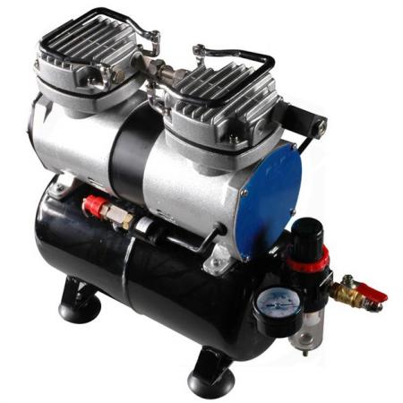 Dynamic TC196 Compressore portatile senza olio silenziato odontoiatrico 250W(1/3HP) 3.5L