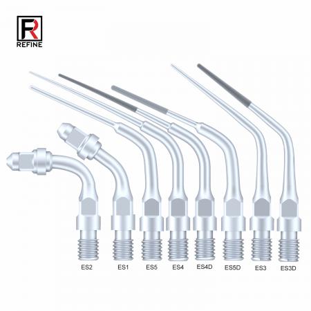 5Pz Refine® Inserto per ablatore pneumatico ES3D ES4D ES5D ES10D ES14 ES14D ES15 ES15D compatible con Sirona Air Scaler