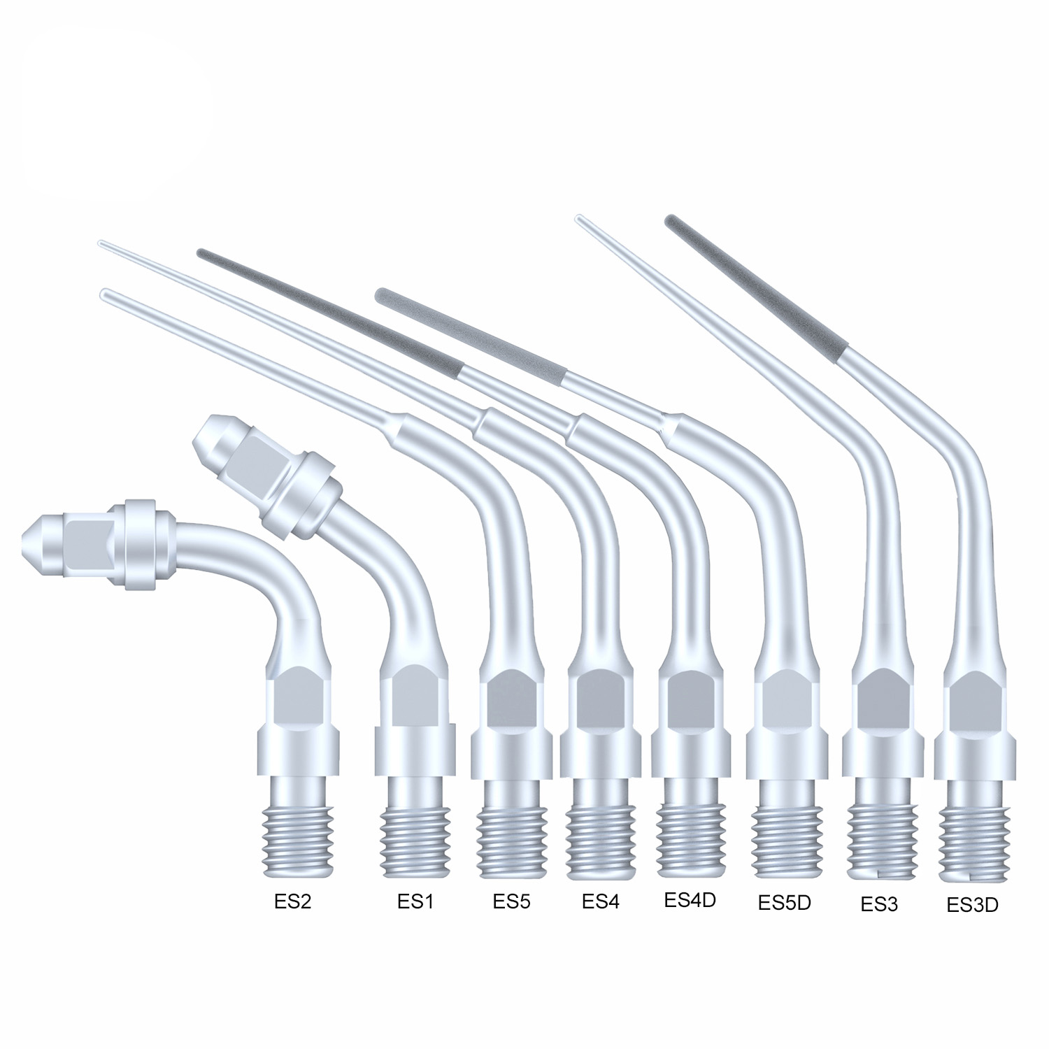 5Pz Refine® Inserto per ablatore pneumatico ES3D ES4D ES5D ES10D ES14 ES14D ES15 ES15D compatible con Sirona Air Scaler