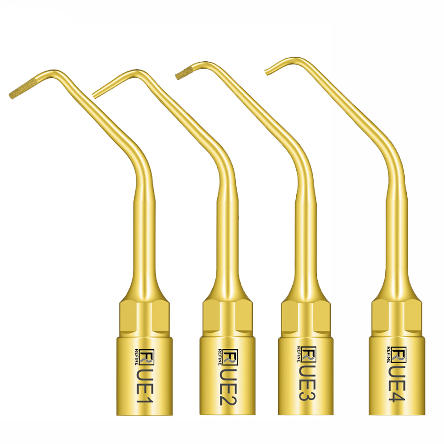 1Pz Inserti per endodonzia UE1 UE2 UE3 UE4 compatible con Mectron, Silfradent, Dmetec e Woodpecker