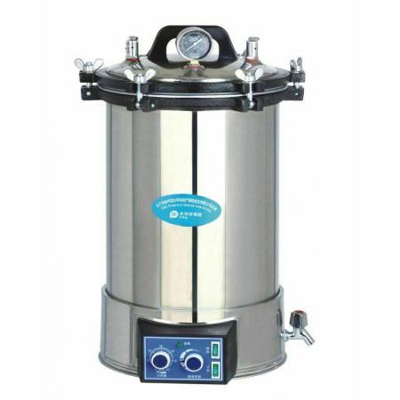 18L/24L Sterilizzatore portatile per autoclave sterilizzatore a vapore in acciaio inossidabile YX-18/24LDJ