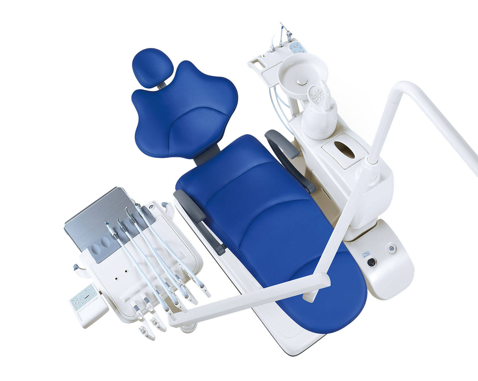 Riunito odontoiatrico Gladent® GD-S300A con scatola per unità fissa a pavimento