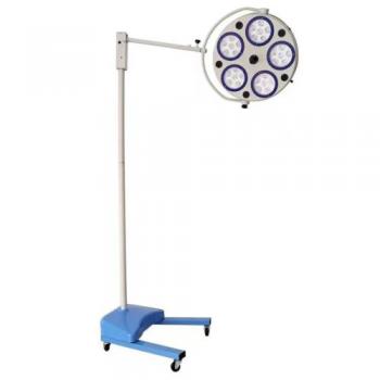 Lampada operatoria mobile odontoiatrico / lampade scialitiche dentale (5 riflettori 30 LED)