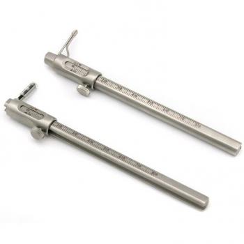 Calibro di misurazione per impianti dentali 0-80 mm calibro scorrevole ortodontico