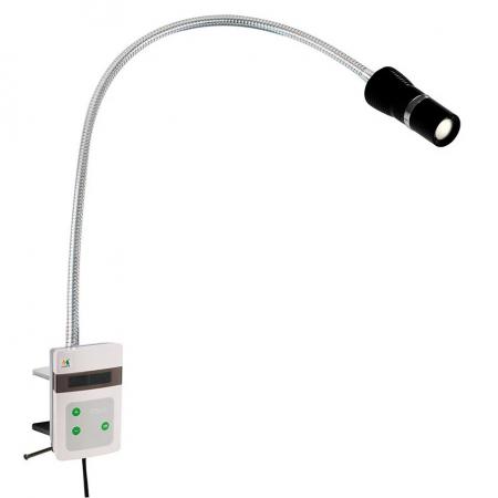 Lampada per visita medica dentale a LED Micare JD1600J da 15 W con clip (fissata sulla scrivania)