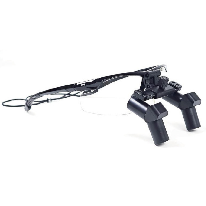 Micare EFM-450X 4.5X Occhiali ingrandenti ergonomiche odontoiatria,Occhiali ergo ingrandimento tipo flip-up