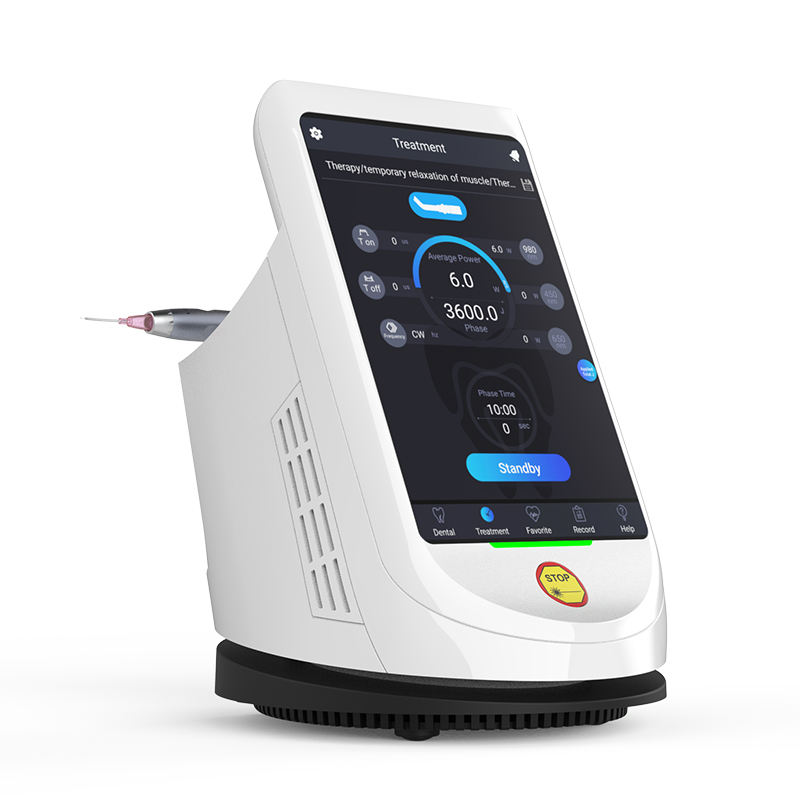 Laser a diodo GaAlAs dentale Dimed Berylas Blue 450nm/650nm/980nm 0,5W/4W/10W