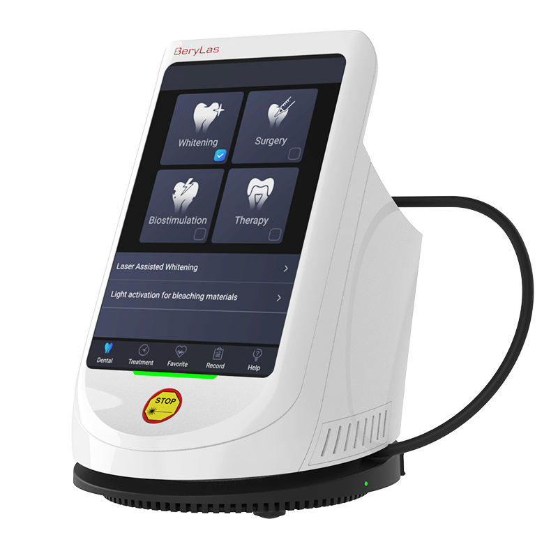 Laser a diodo GaAlAs dentale Dimed Berylas Blue 450nm/650nm/980nm 0,5W/4W/10W