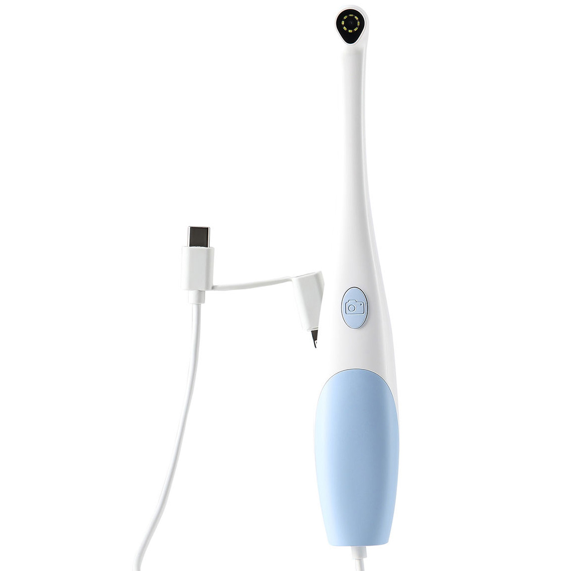 Telecamera intraorale digitale dentale tipo C/micro USB 2 in 1, pixel da 2,0 MP