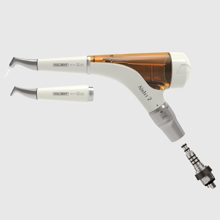Sbiancatore air prophy / lucidatore odontoiatrico VolDent AirJet2S (sopragengivale + subgengivale)